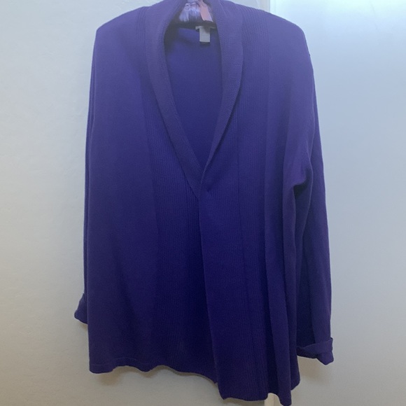 Chico’s Sweater in Purple - Picture 3 of 6